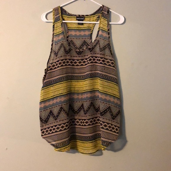 Wet Seal Tops - Wet seal Aztec tank top